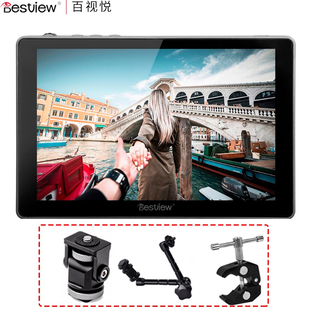 Bestview-R7 ʵ  7 ġ Ǯ ġ ũ 4K HDMI On-ī޶  4K , ĳ   ī޶ ÷̿